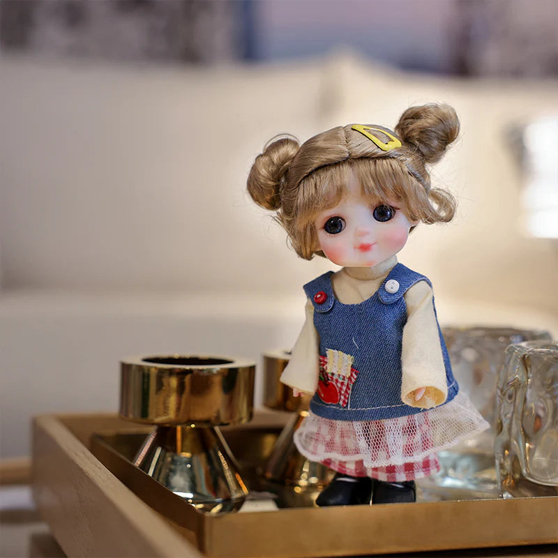 6-Inch/15cm Porcelain Doll · Handmade Collectible Edition
