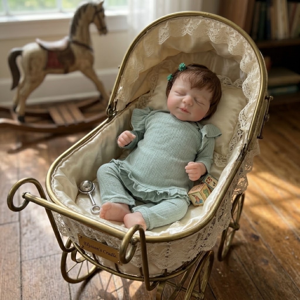 18-Inch/45cm Pascale Newborn Baby Reborn Doll Lifelike Soft Touch Cuddly Baby Multiple Layers Painting 3D Skin with Visible Veins