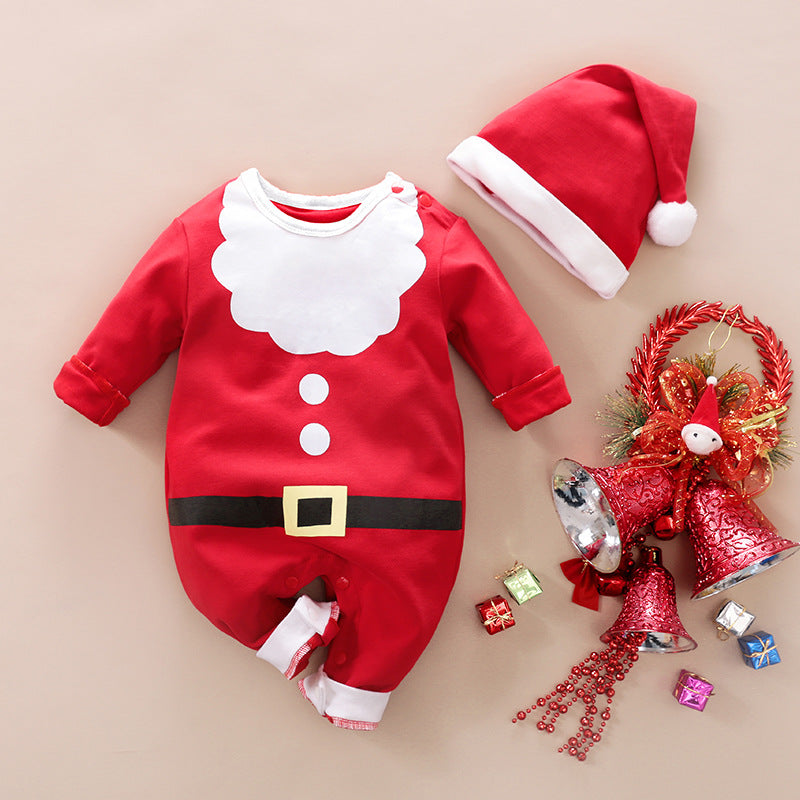 Various styles of Christmas party outfits for babies, suitable for 23/26/28-inch sizes
