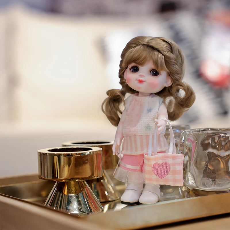 6-Inch/15cm Porcelain Doll · Bunny Ears Edition
