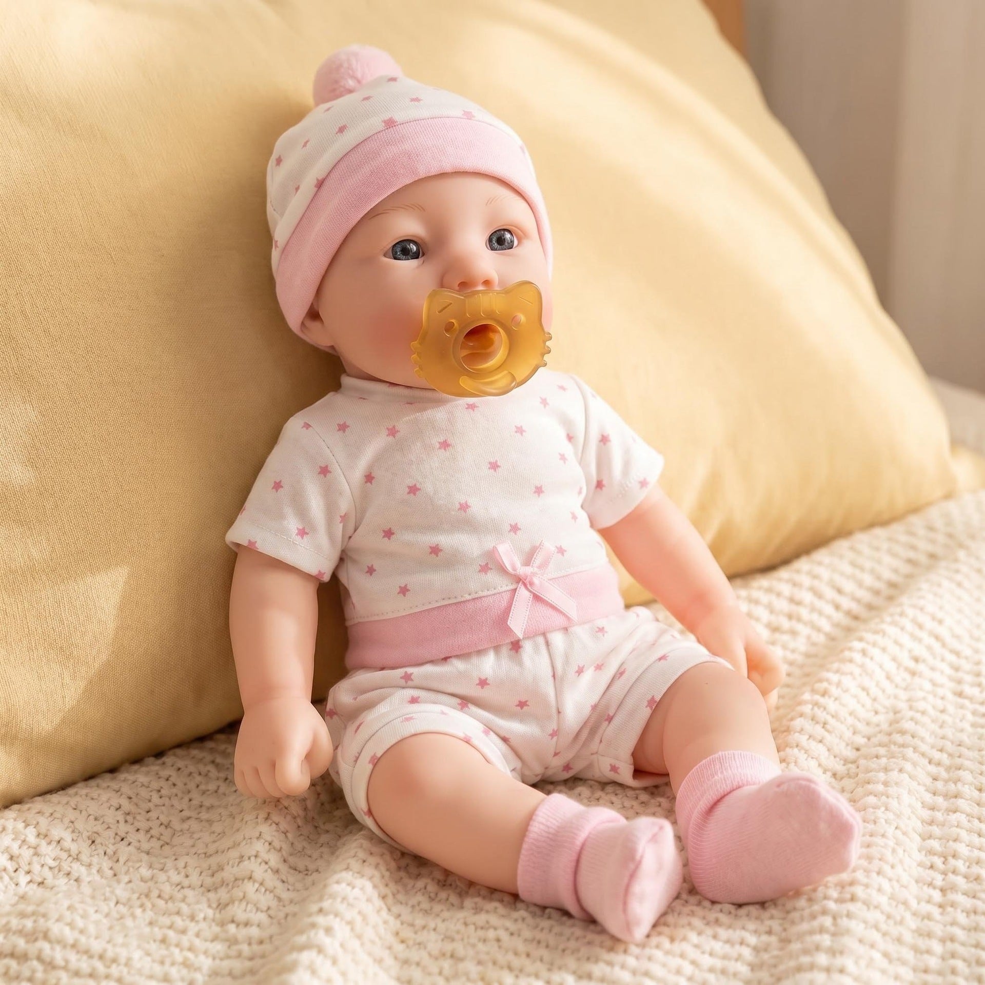 12inch Abigail Super Soft Solid Platinum Silcone Doll Squishy Elastic Platitum Silicone Baby Doll Girl