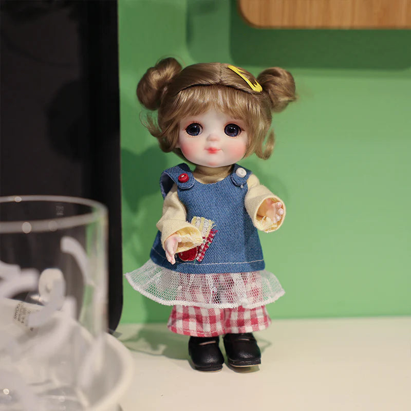 6-Inch/15cm Porcelain Doll · Handmade Collectible Edition