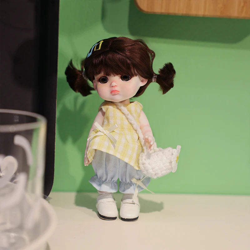 6-Inch/15cm Porcelain Doll · Handmade Collectible Edition