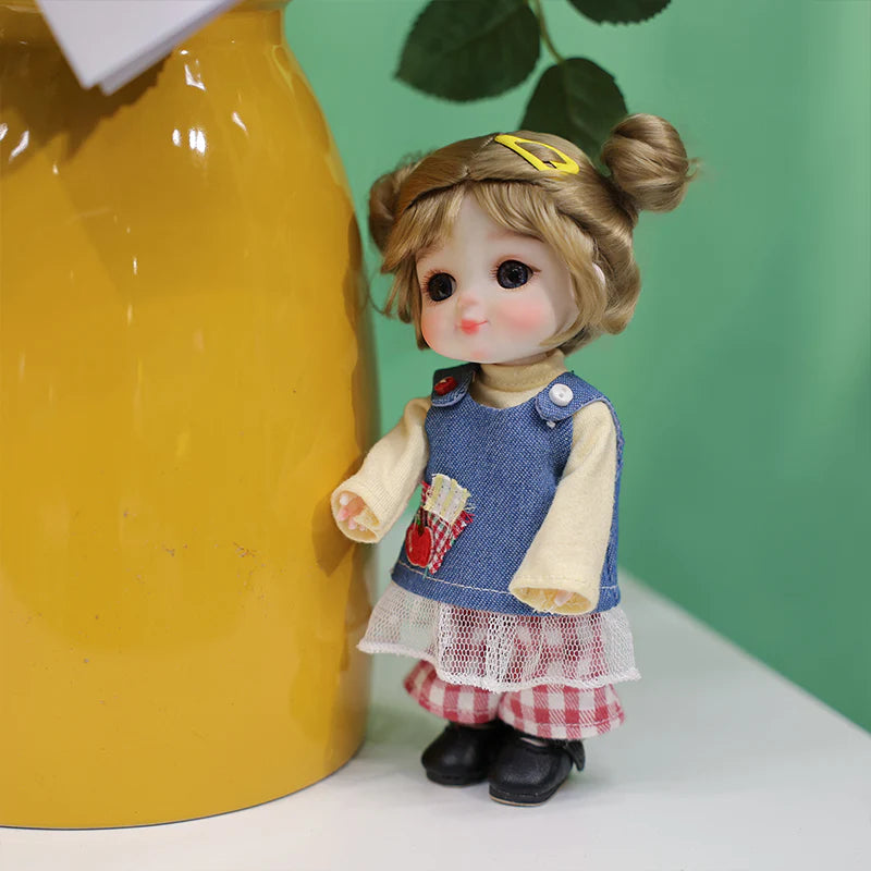 6-Inch/15cm Porcelain Doll · Handmade Collectible Edition