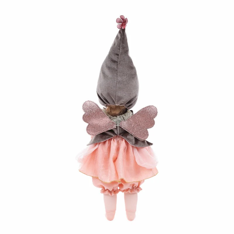 20-Inch/50cm Aimee Articulated Doll with Hand-Rooted Curls & Detailed Gown