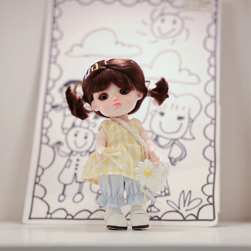 6-Inch/15cm Porcelain Doll · Handmade Collectible Edition