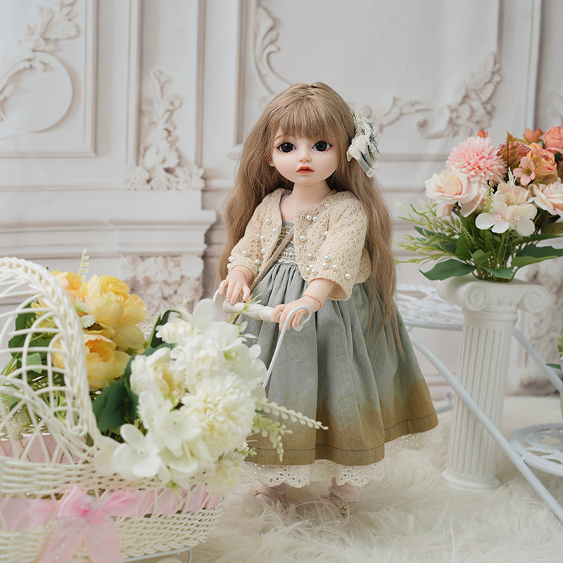 18‑Inch/45cm Country‑Style Hand‑Painted Dress Up Ball‑Jointed Doll (BJD)