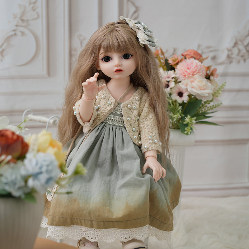 18‑Inch/45cm Country‑Style Hand‑Painted Dress Up Ball‑Jointed Doll (BJD)