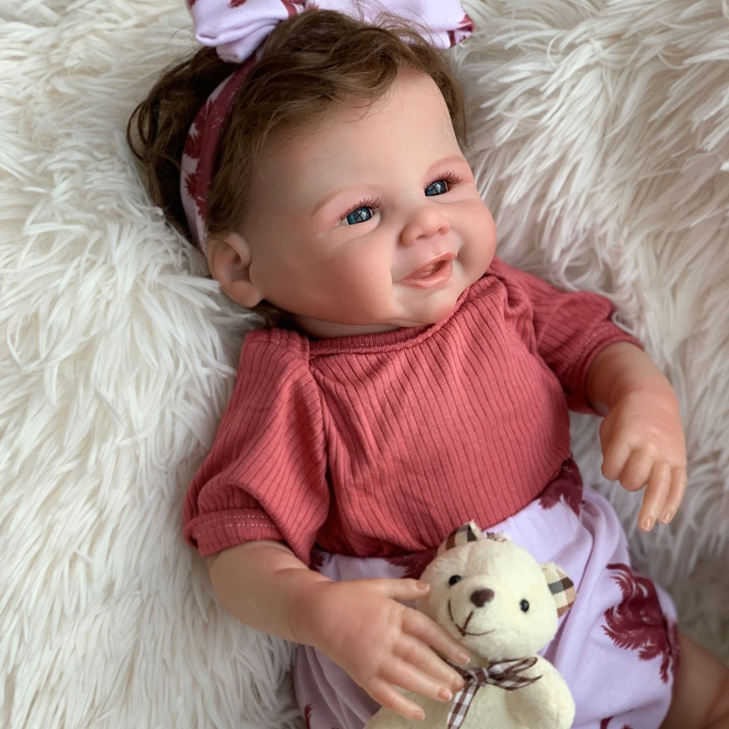 18 inch WIth Cloth Body Reborn Doll, Different types and styles of dolls are available. Holiday Collectible Present Or Brithday Gifts