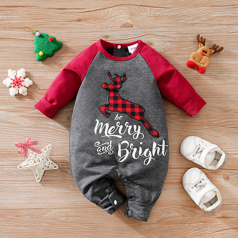 Suitable for 23/26/28 inch Christmas baby bodysuits