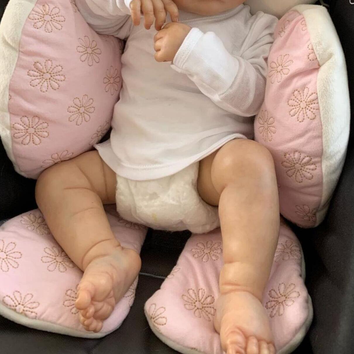 19inch with Full vinyl body limbs Touch Soft Toys for Girls Reborn Dolls