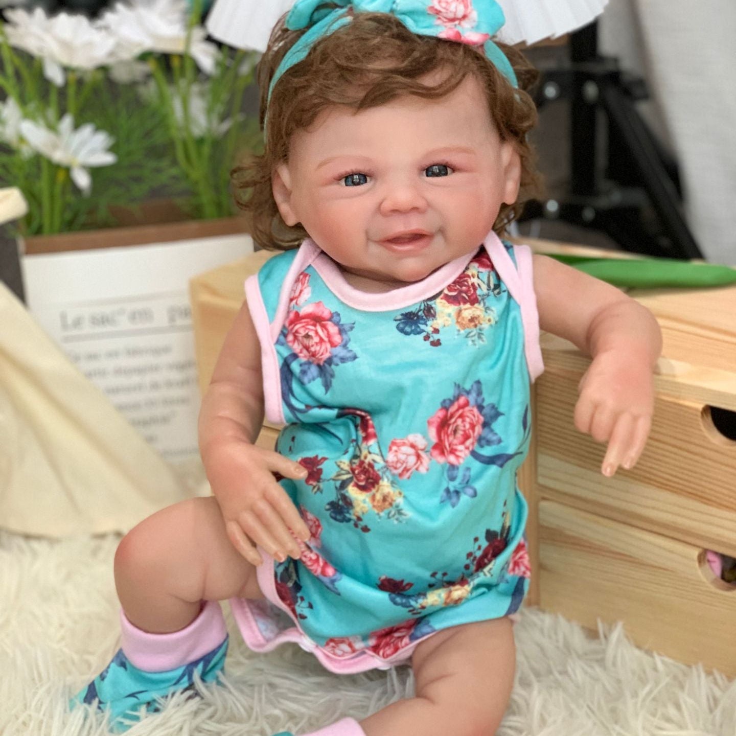 18 inch WIth Cloth Body Reborn Doll, Different types and styles of dolls are available. Holiday Collectible Present Or Brithday Gifts