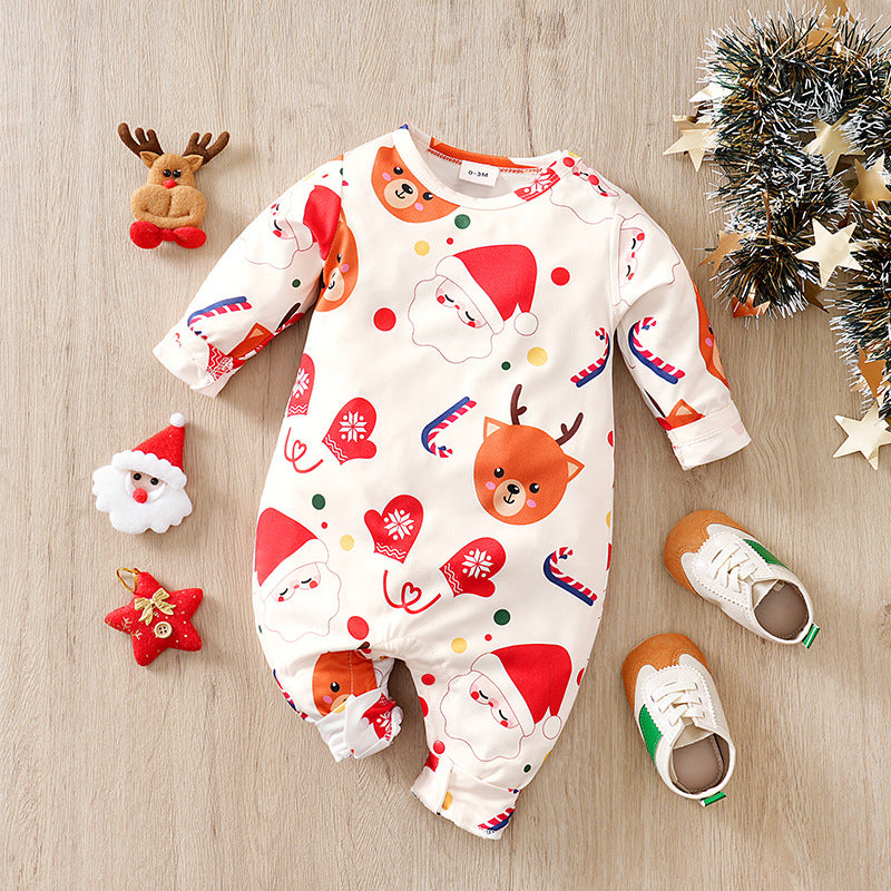 Suitable for 23/26/28 inch Christmas baby bodysuits