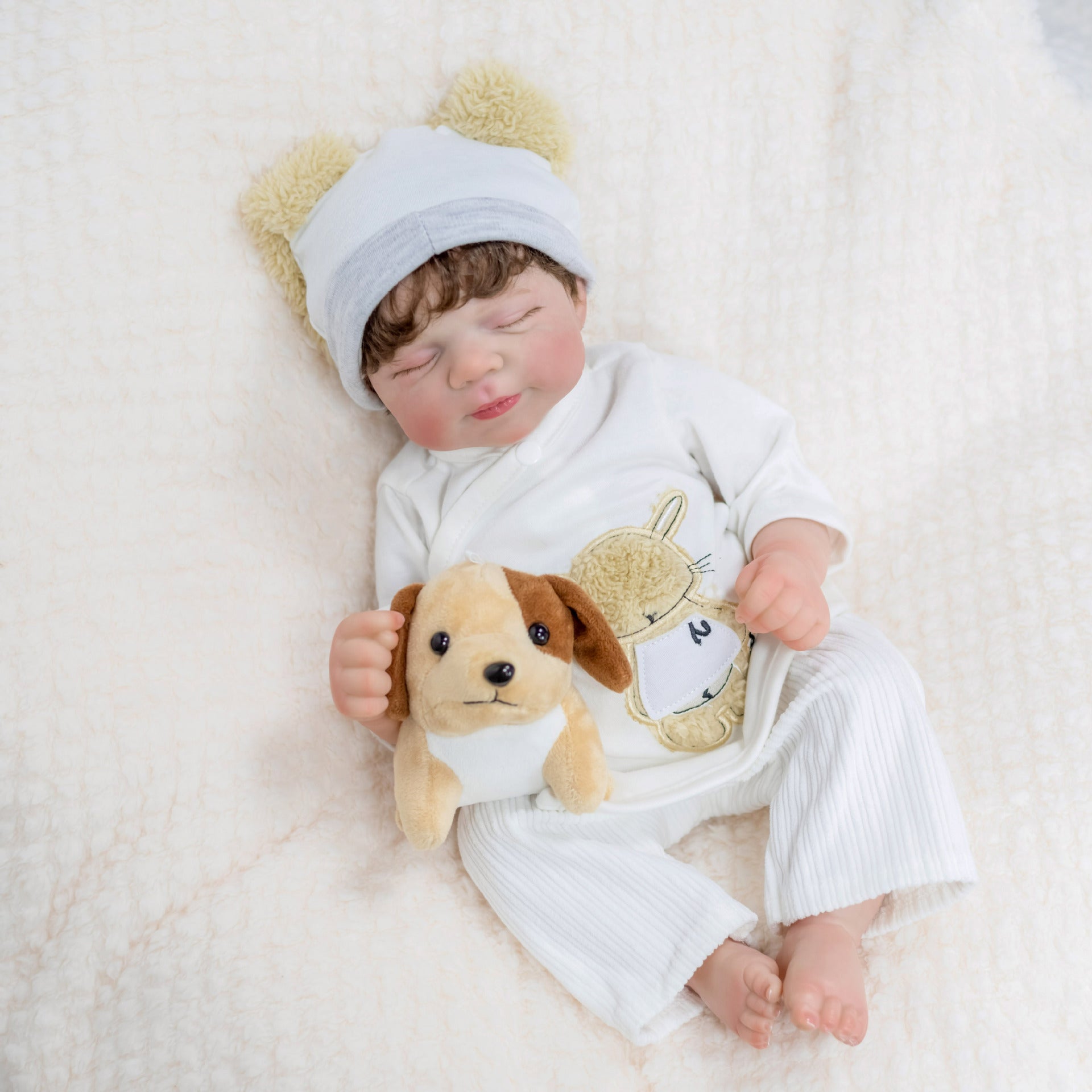 Detailed 18 inch with Full Vinyl Reborn Doll, Collectible Play Toy, Perfect Pick for Birthday Gifts and Seasonal Holiday Present Shopping
