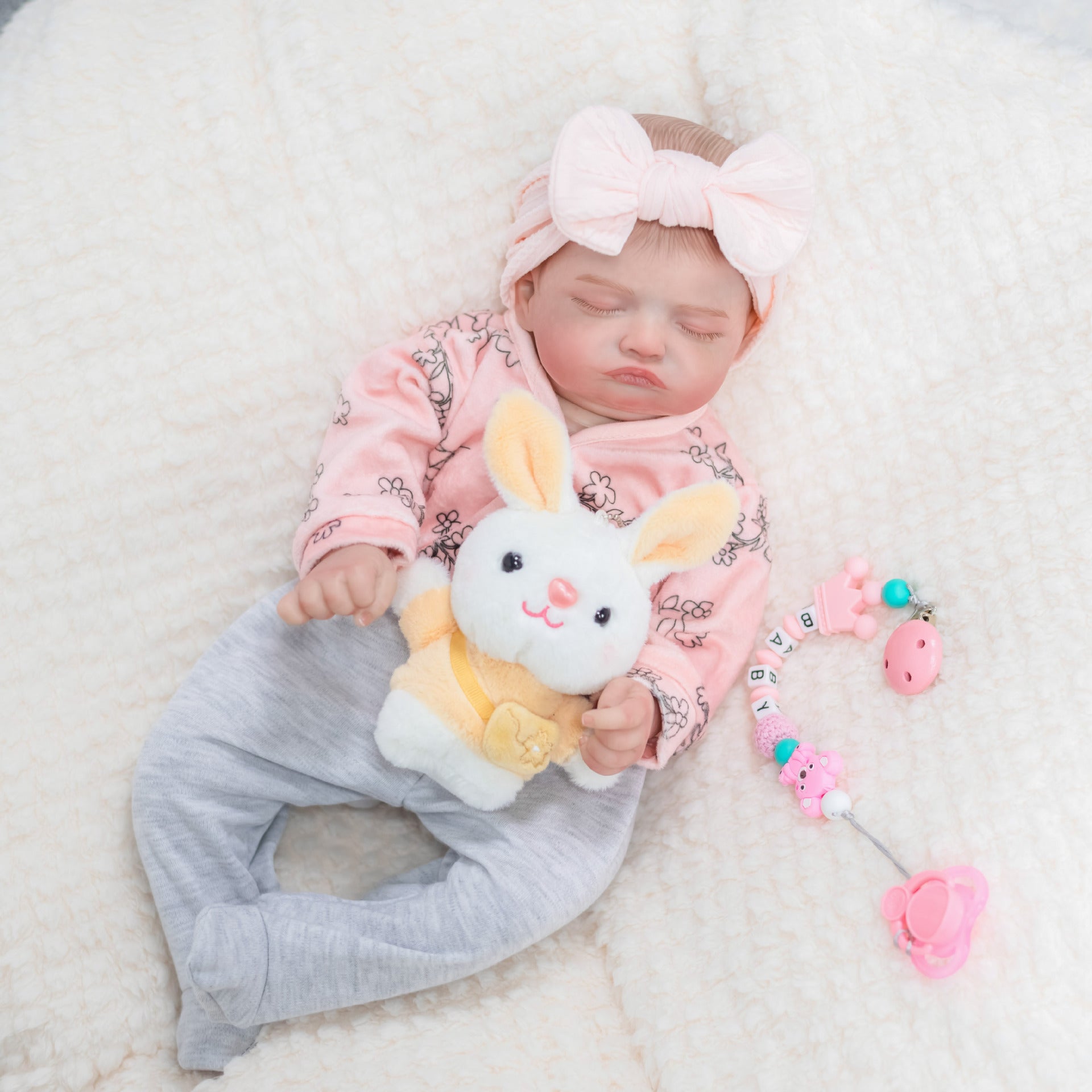 18 Inch with Full Vinyl Reborn Doll, Real‑Life Play Companion for Kids & Adult Collectors, Gift Option for Birthdays and Holiday Celebrations