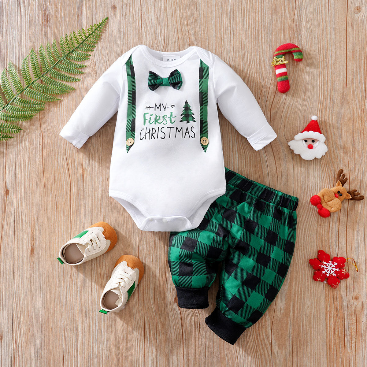 Various styles of Christmas party outfits for babies, suitable for 23/26/28-inch sizes