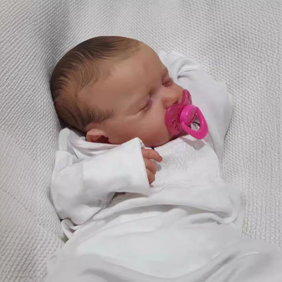 19inch Reborn Baby Dolls with Full Vinyl Body Girl Doll Newborn Kids Gift