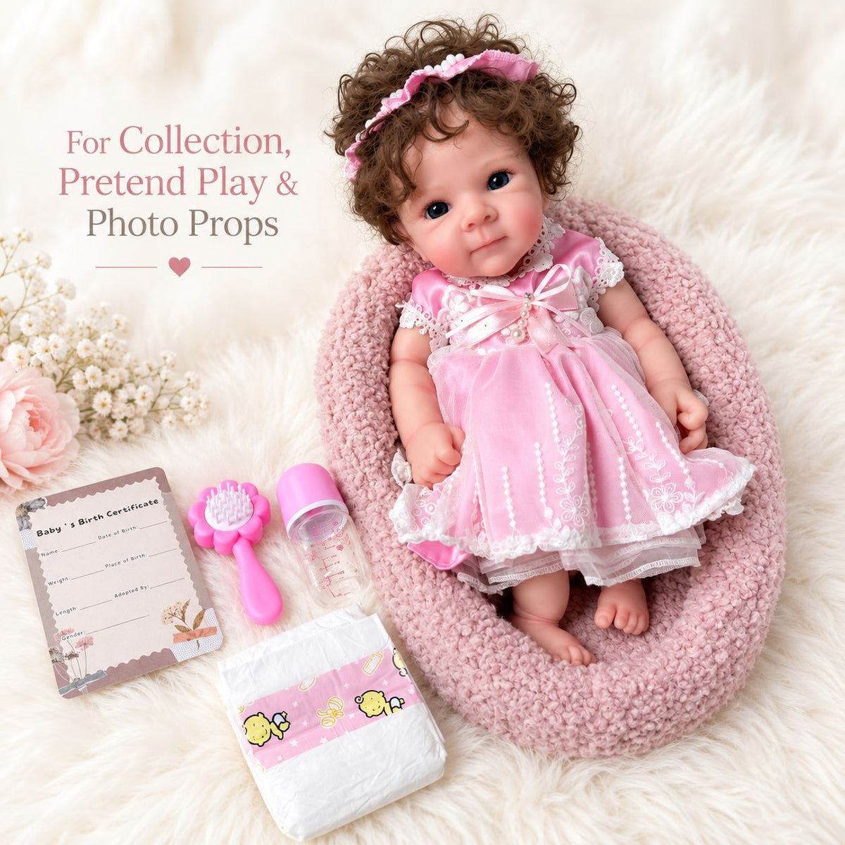 18 inch silicone reborn doll solid silicone girl doll bathable toy gift