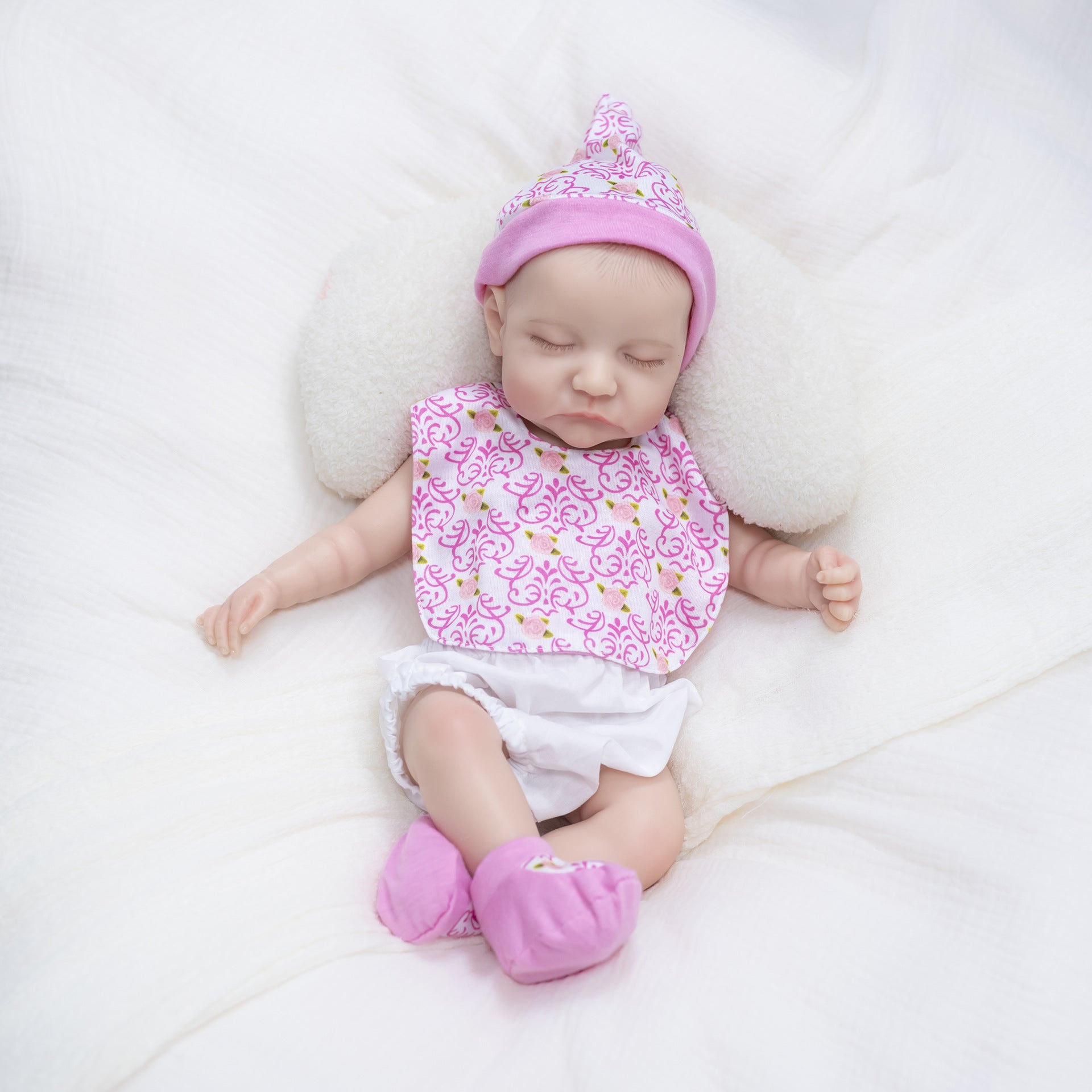 Realistic 12 Inch with Full Silicone Reborn Doll, Thoughtful Present for Children and Adult Collectors for Holidays & Birthdays