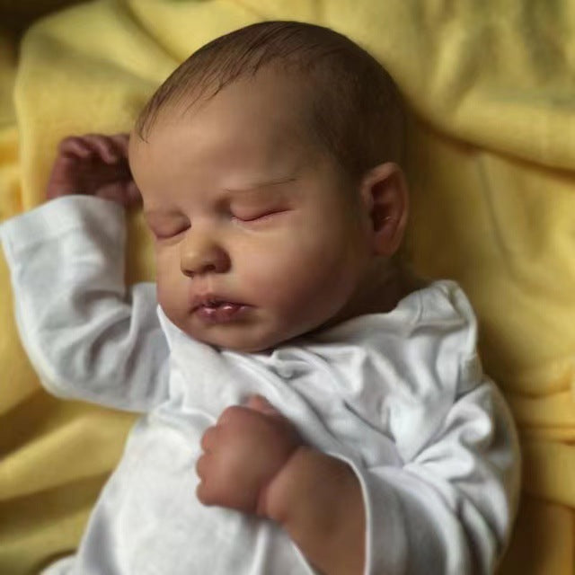 19inch Reborn Baby Dolls Full Vinyl Body Realistic Handmade Newborn Girl Dolls for Gifts