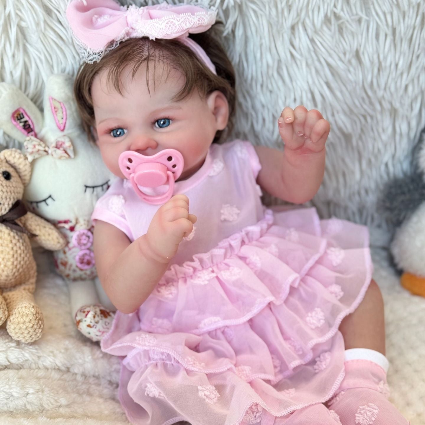18 inch WIth Cloth Body Reborn Doll, Different types and styles of dolls are available. Holiday Collectible Present Or Brithday Gifts