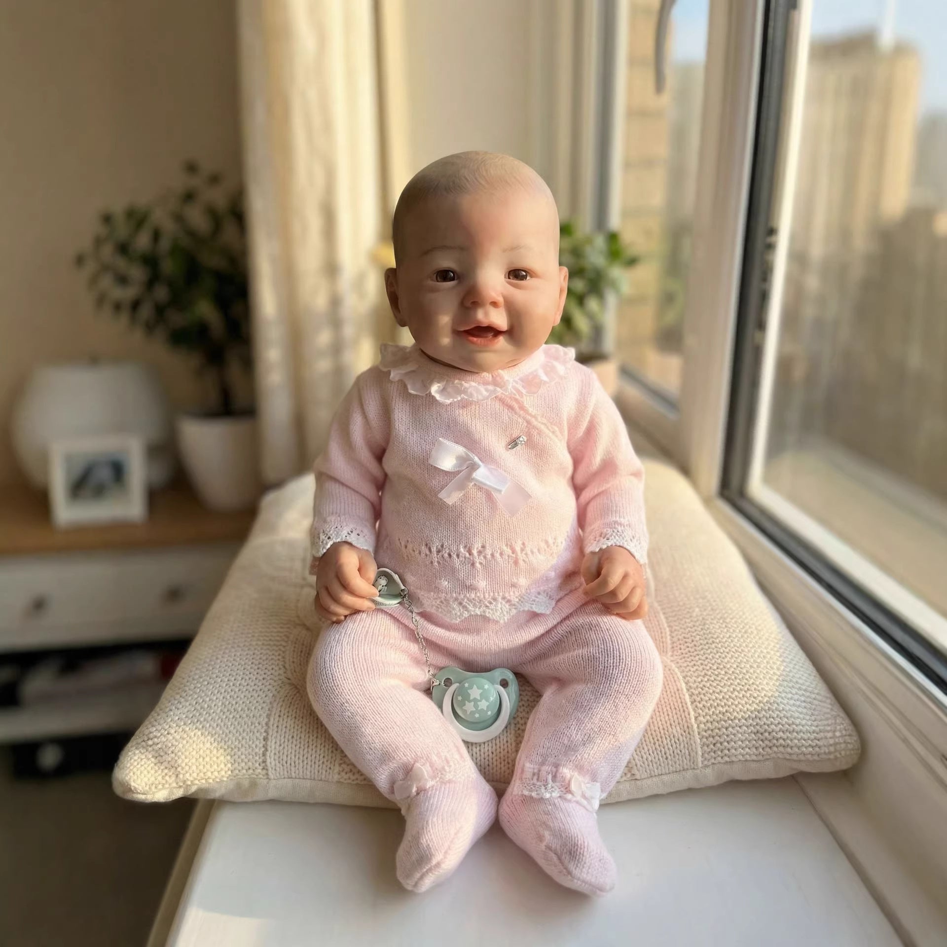 19inch Full body silicone vinyl Reborn Doll Newborn Baby doll
