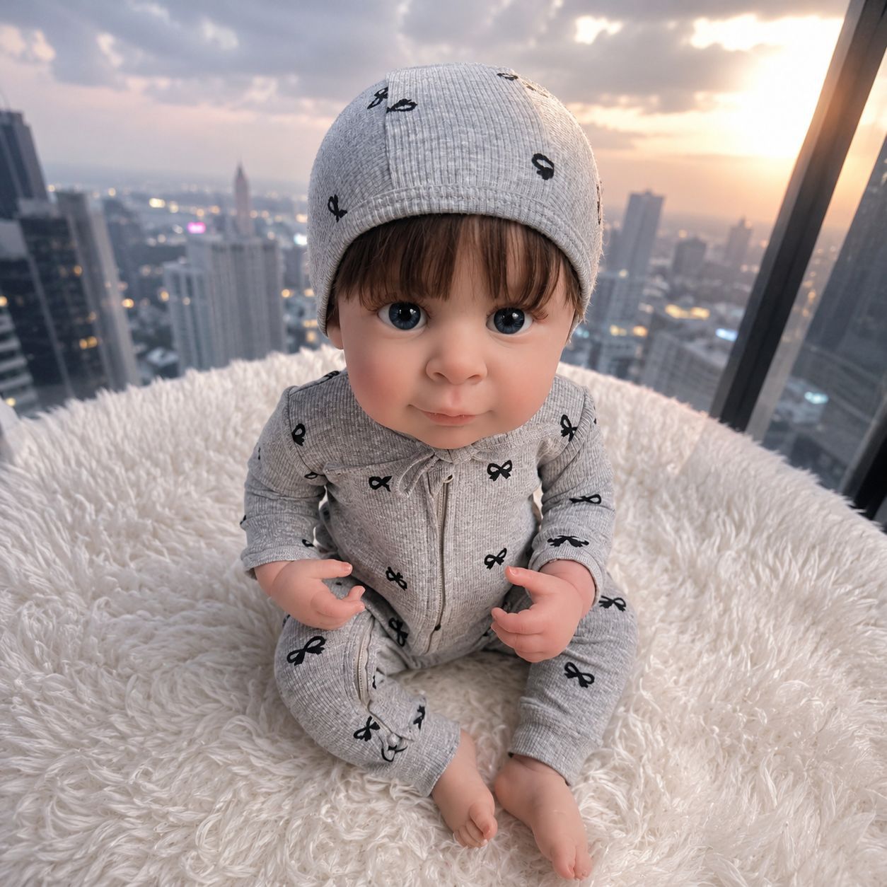 Treat your loved ones with 20 Inch Full‑Body Vinyl Realistic Doll for birthdays and memorable holiday occasions