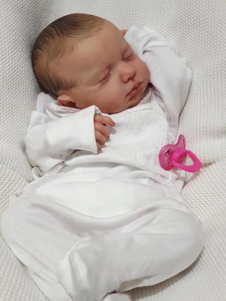 19inch Reborn Baby Dolls with Full Vinyl Body Girl Doll Newborn Kids Gift