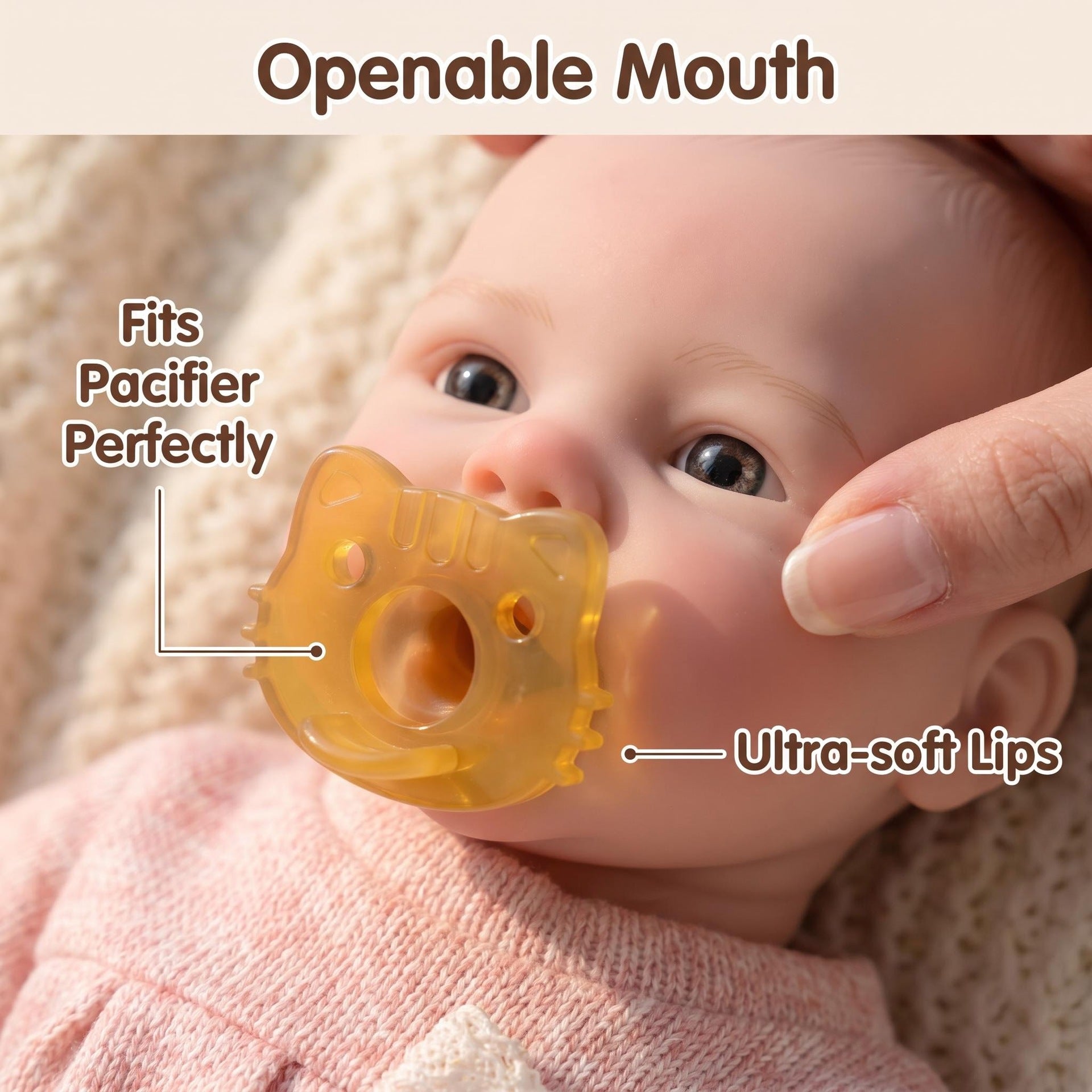 Mini‑sized 12‑Inch Full Silicone Play Doll, Charming Happy Expression, Ideal for Birthday Celebrations & Holiday Seasons