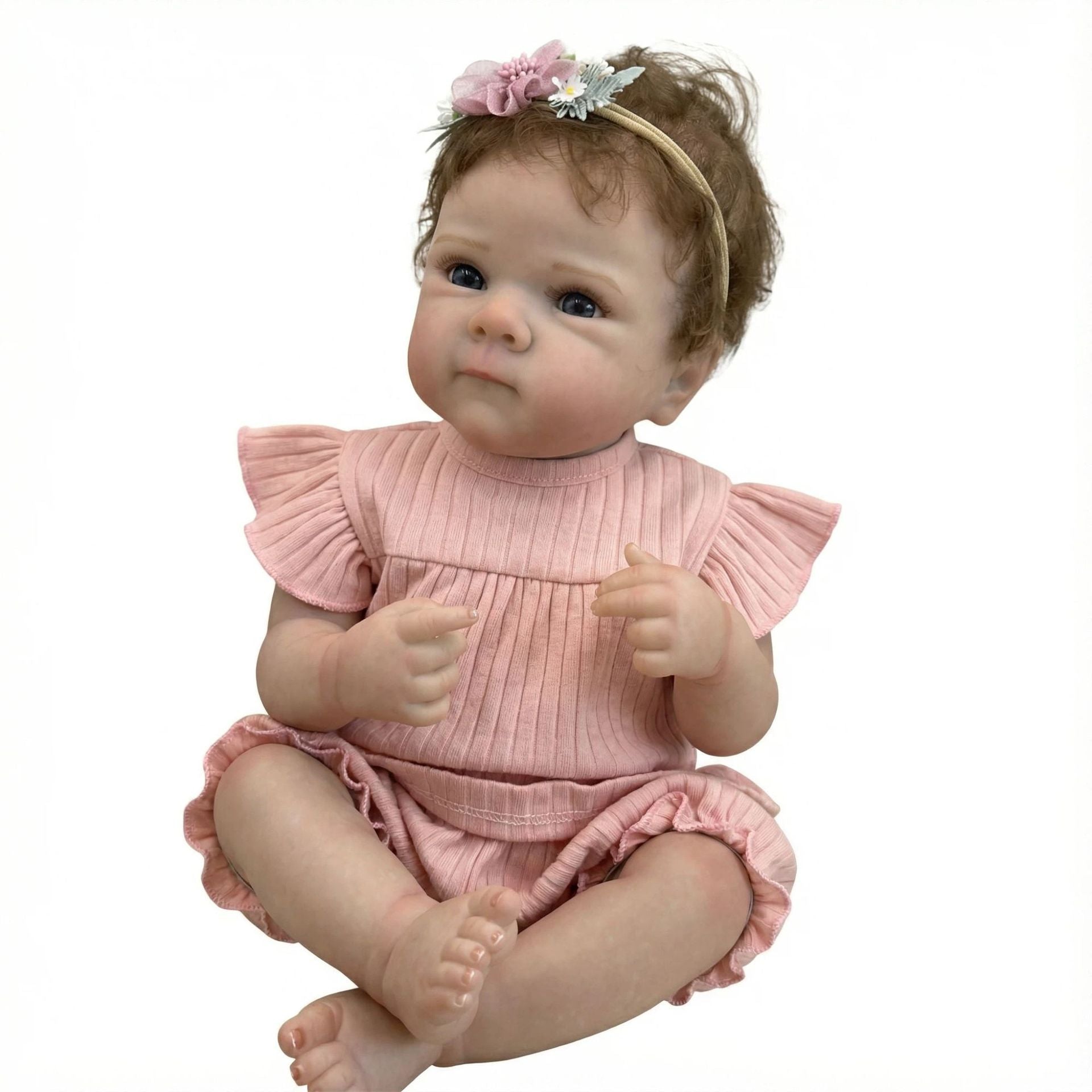 45cm Reborn Baby Doll Bettie Soft Silicone Vinyl Toy Lifelike Baby Doll Christmas Gift for Grils