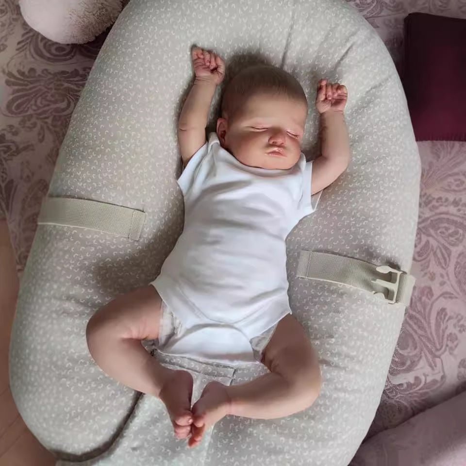 19inch Reborn Dolls with Cloth Body Touch Soft Newborn Baby Dolls Toys for Girls Reborn Dolls