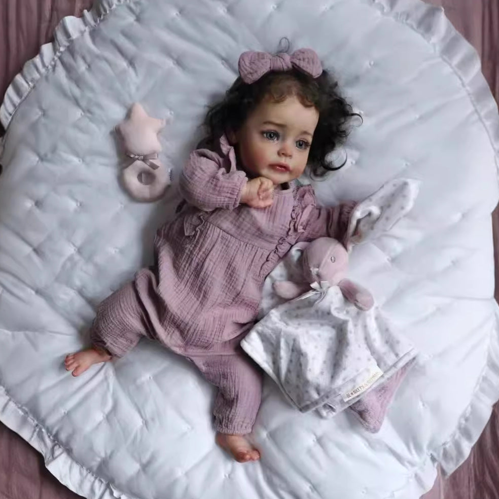 24inch Reborn Dolls with Cloth Body Lifelike Doll Women Girl Gift