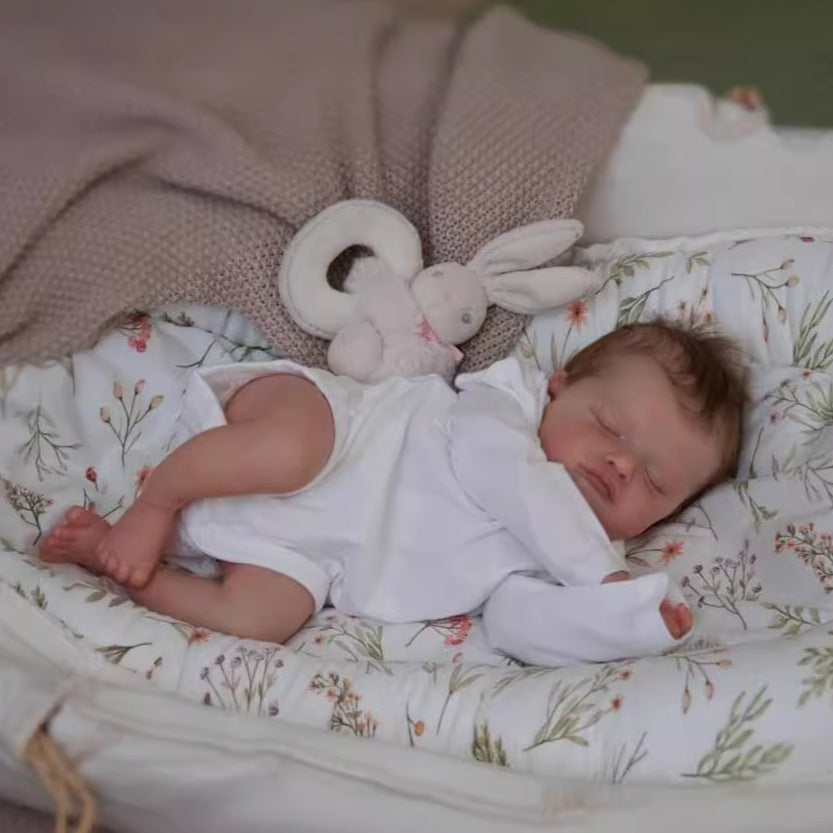 19inch Reborn Dolls with Cloth Body Touch Soft Newborn Baby Dolls Toys for Girls Reborn Dolls