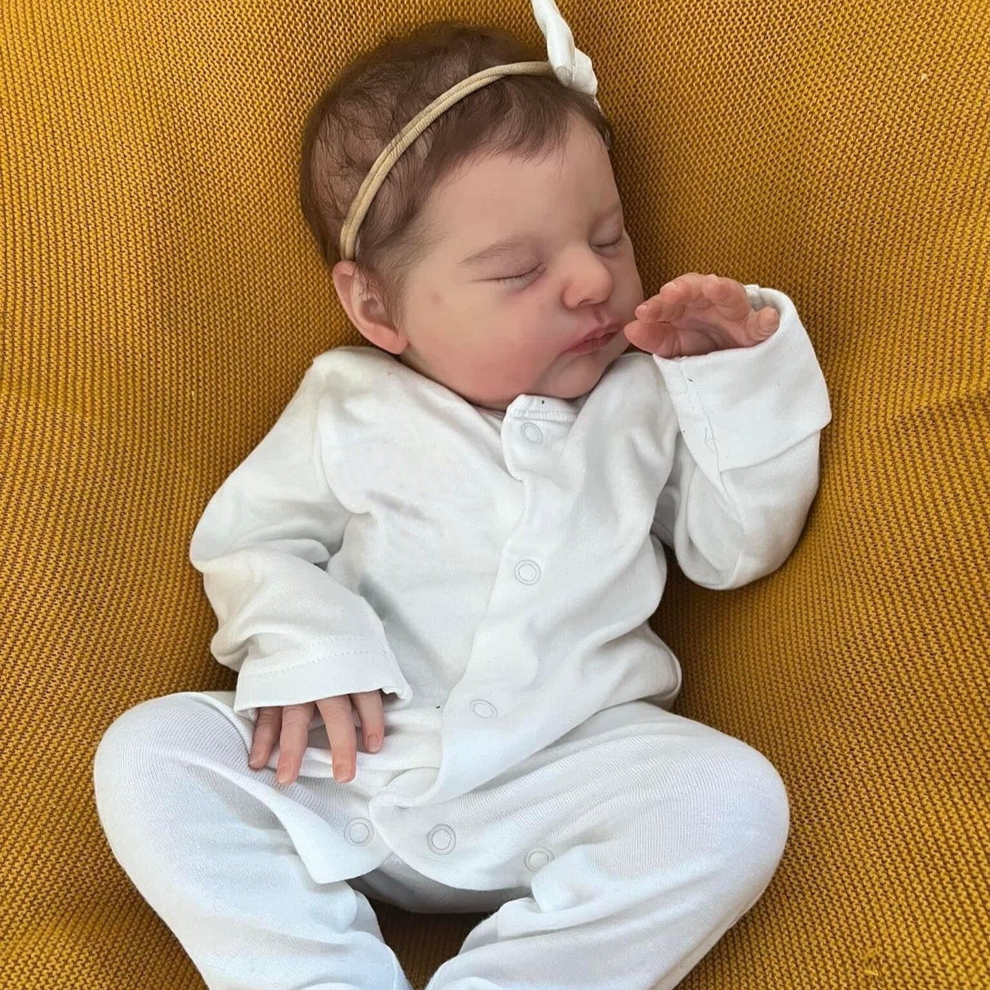20inch Reborn Dolls with Cloth Body Touch Soft Newborn Baby Dolls Toys for Girls