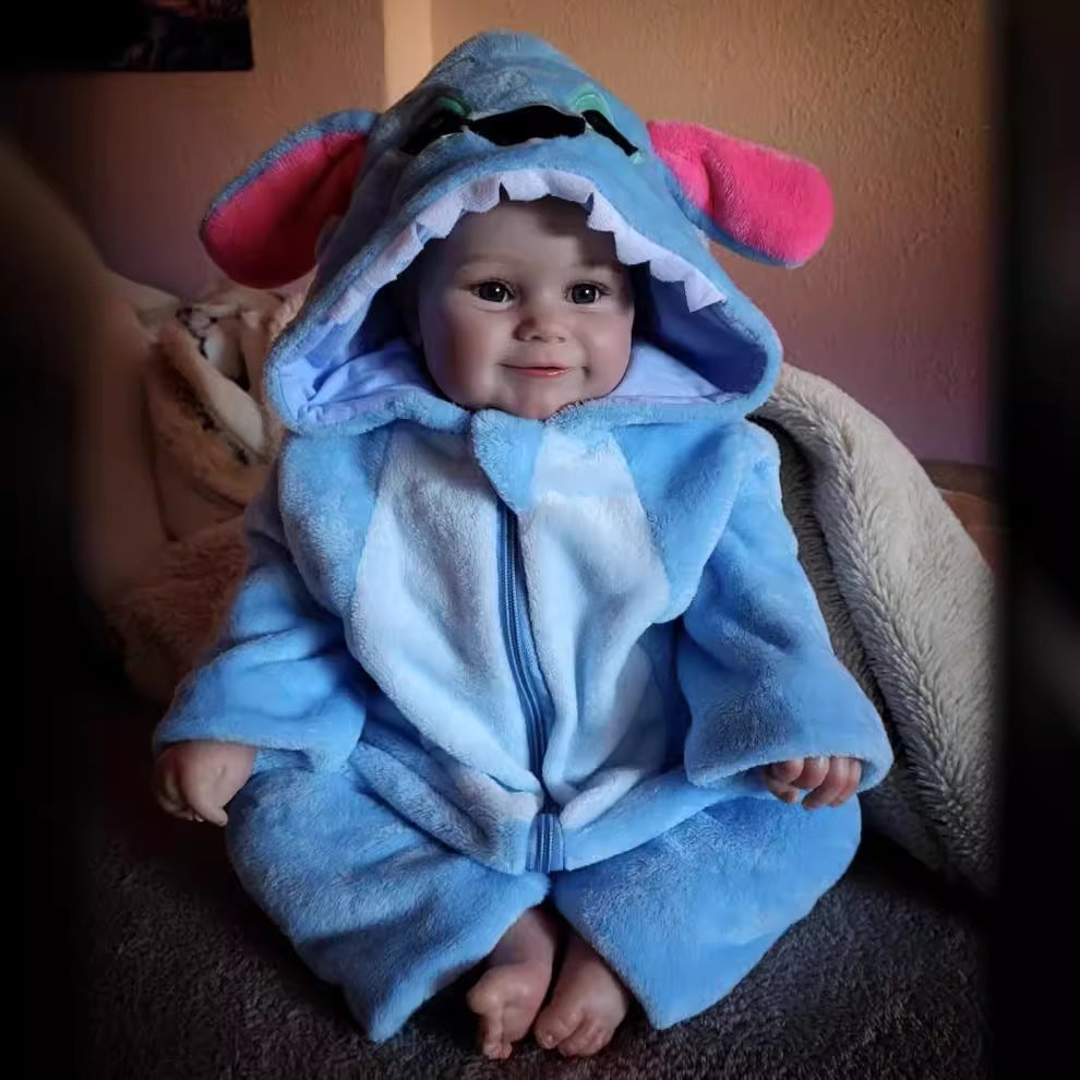 24inch Reborn Baby Dolls with Full vinyl Body Realistic Handcrafted of  Newborn Gir for gifts