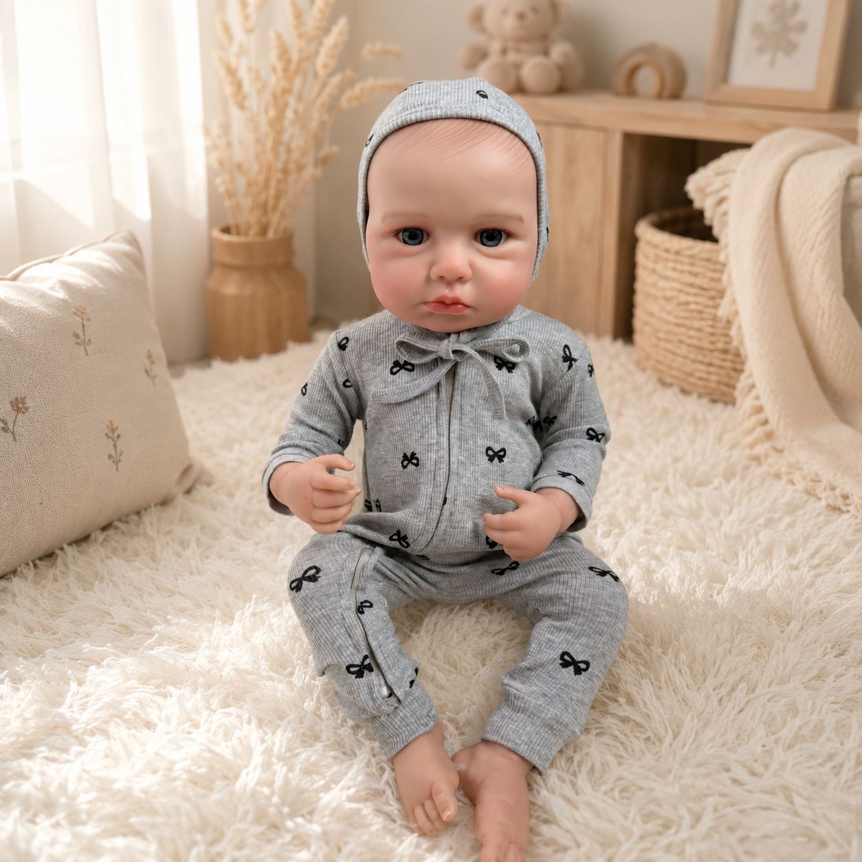 20 Inch Full Vinyl Body Collectible Doll, Wonderful Addition to Birthday Gift Lists and Seasonal Holiday Presents