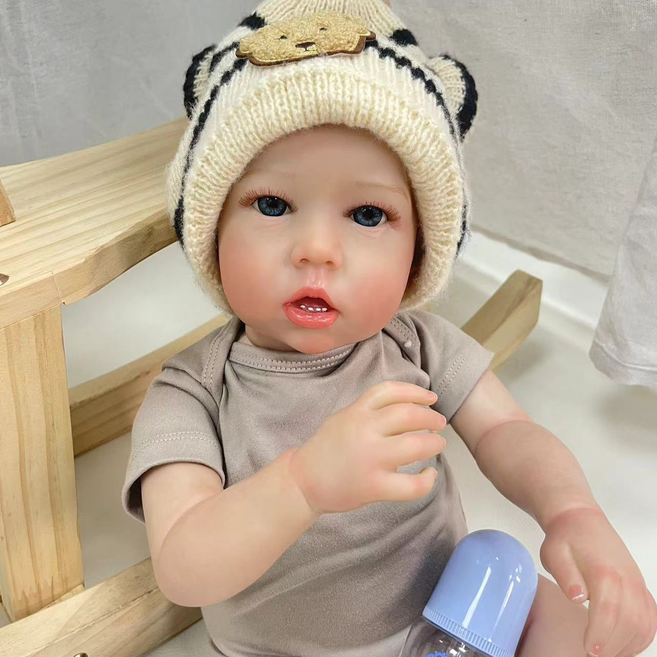 23Inch Realistic Reborn Dolls Lifelike with Cloth Body Gifts for girl