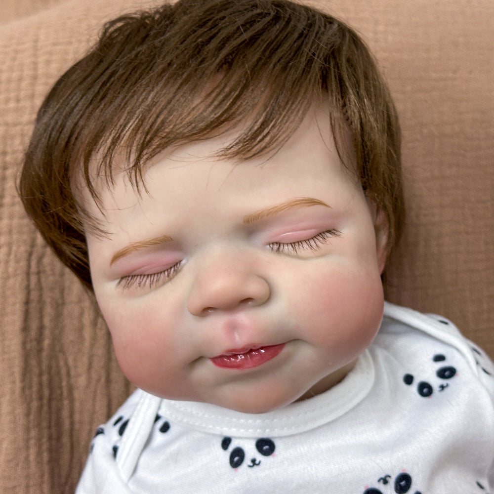 20 Inch Full-Vinyl Lifelike Sleepy Baby Doll, Timeless Keepsake for Birthdays and Holiday Gift Seasons