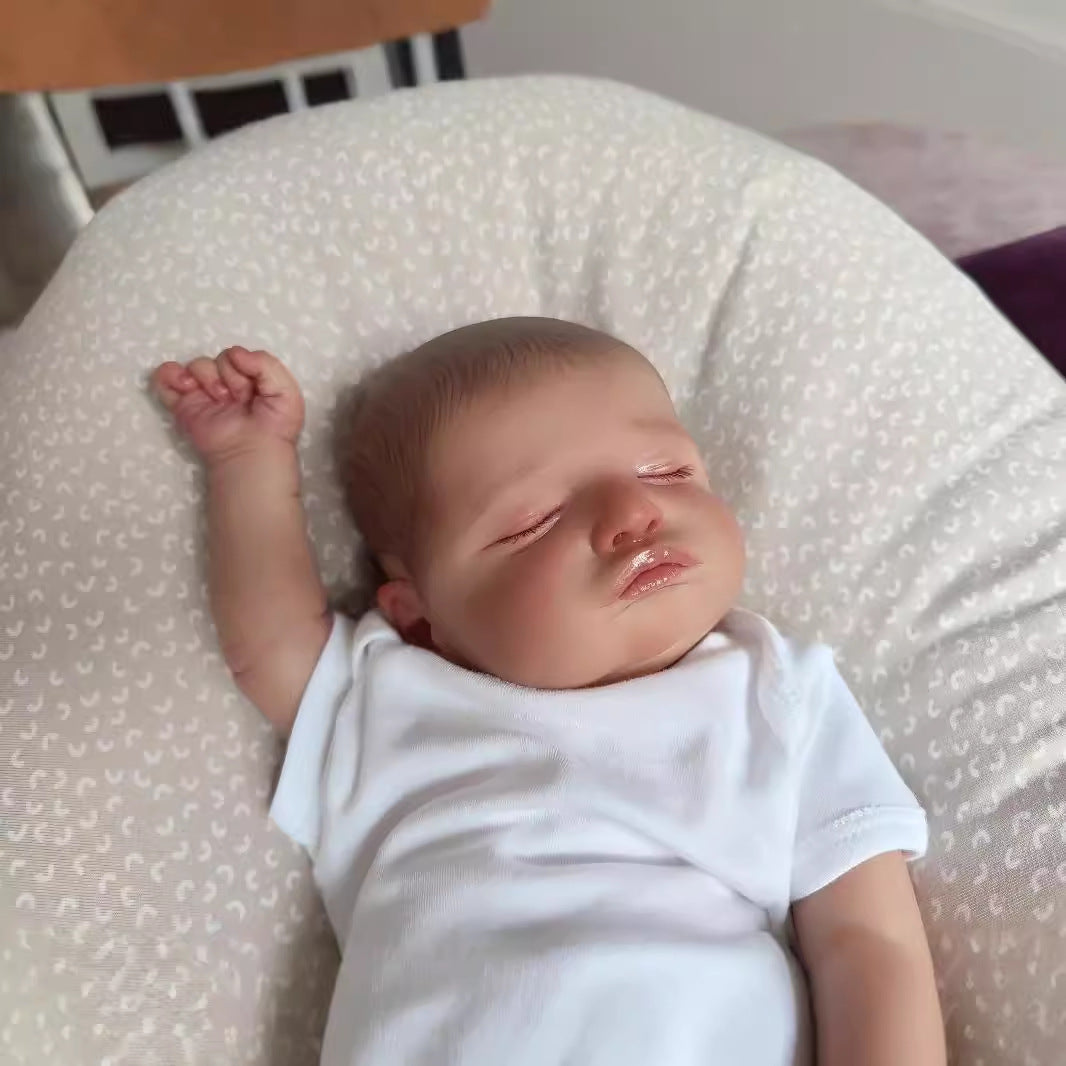 19inch Reborn Dolls with Cloth Body Touch Soft Newborn Baby Dolls Toys for Girls Reborn Dolls