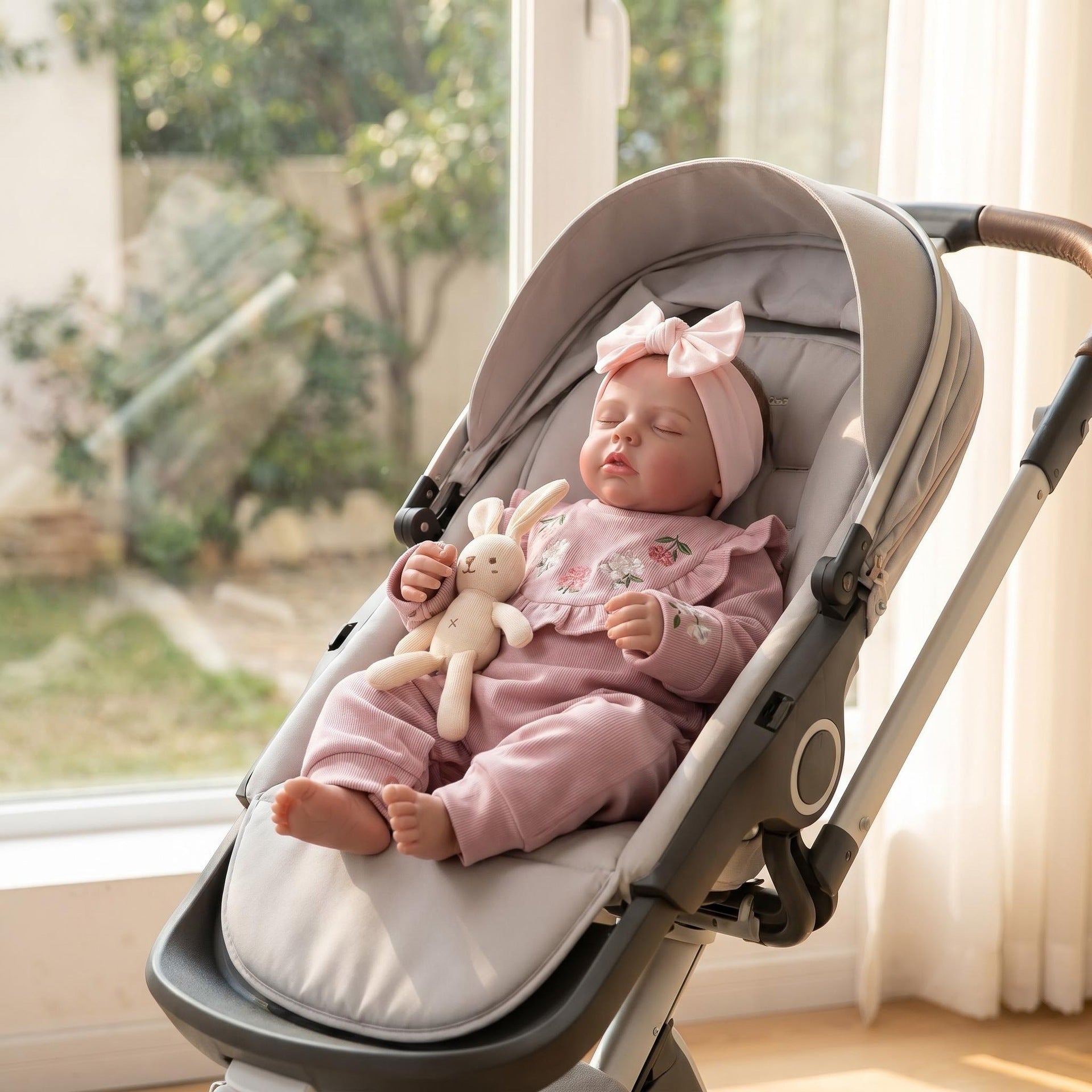 19inch with Cloth Body Doll Realistic Vinyl Limbs With, For Therapeutic Companion & Hobby Collection