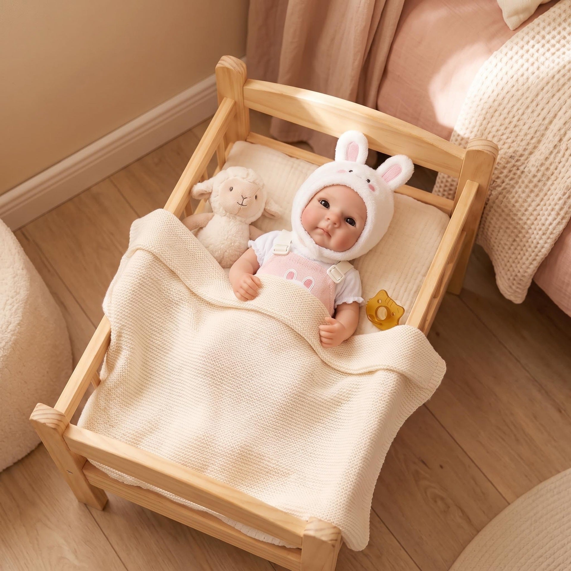 16 Inch Full Silicone Doll, Heart‑warming Surprise for Birthday Parties and Upcoming Holiday Events