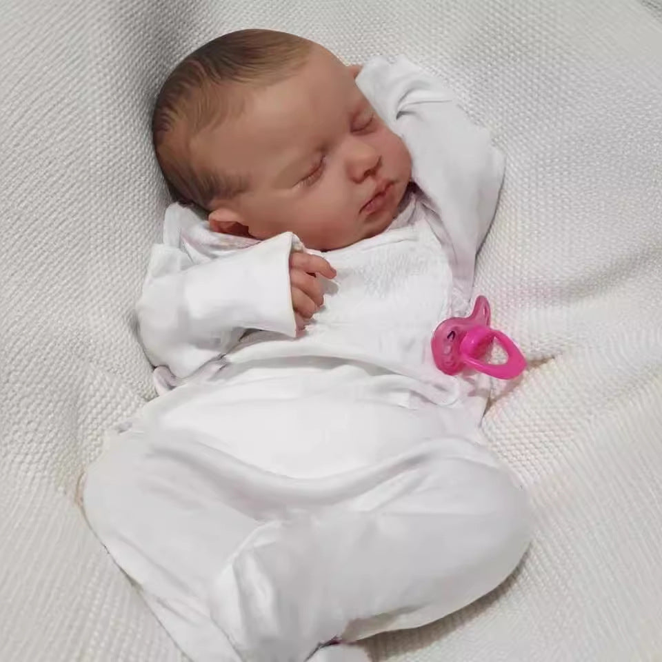 19inch Reborn Baby Dolls with Full Vinyl Body Girl Doll Newborn Kids Gift