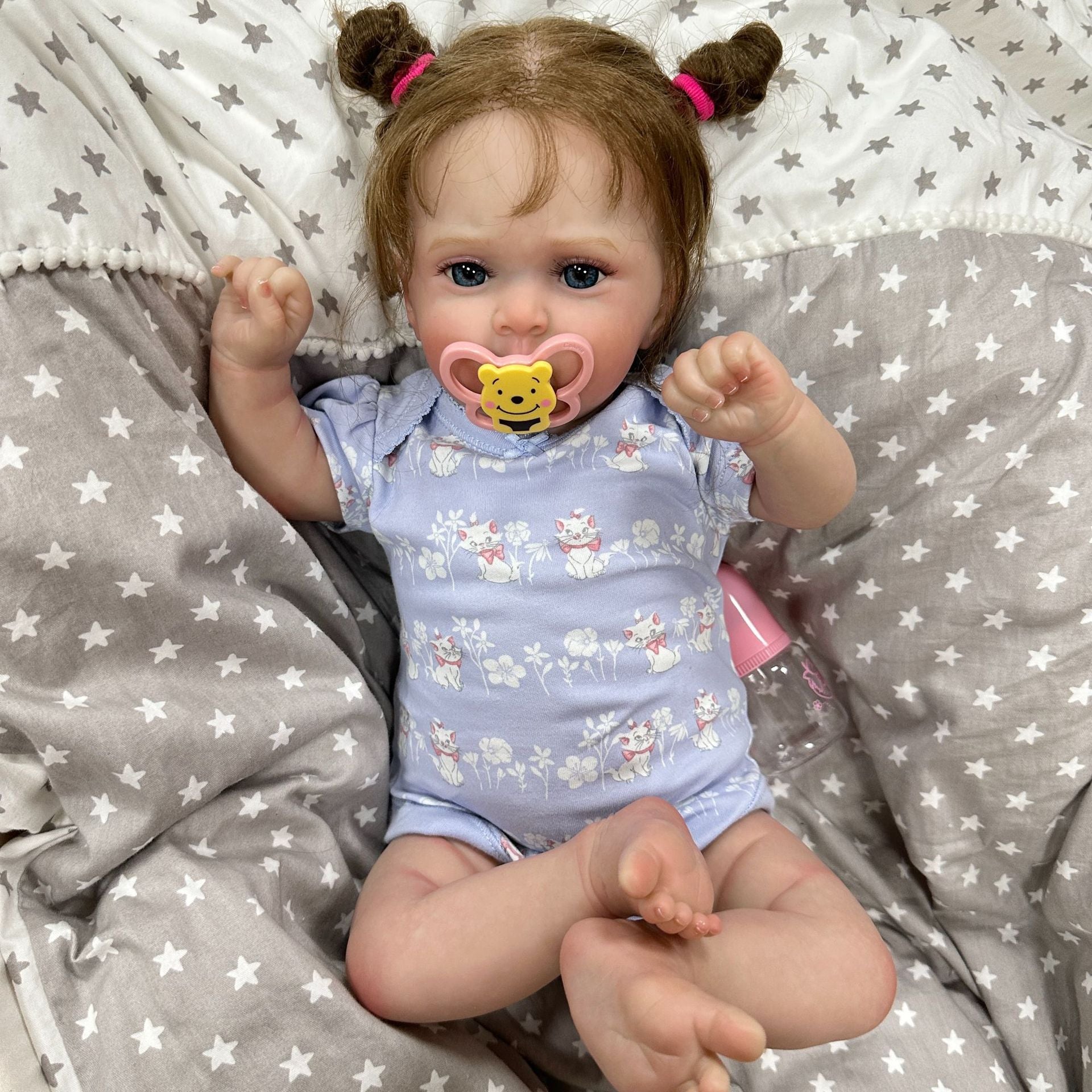 20inch Reborn Dolls with Cloth Body Touch Soft Newborn Baby Dolls Toys for Girls Reborn Dolls
