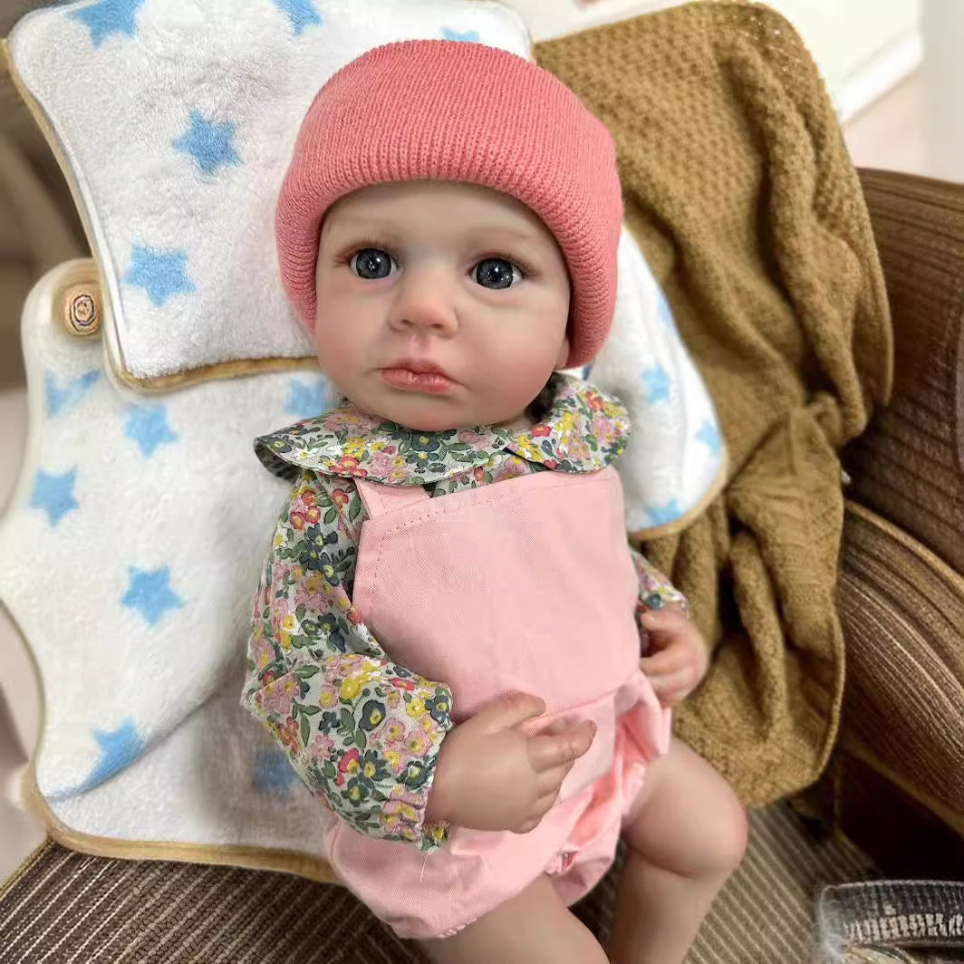 20inch Reborn Dolls with Full vinyl Body Touch Soft Newborn Baby Dolls Toys for Girls Reborn Dolls