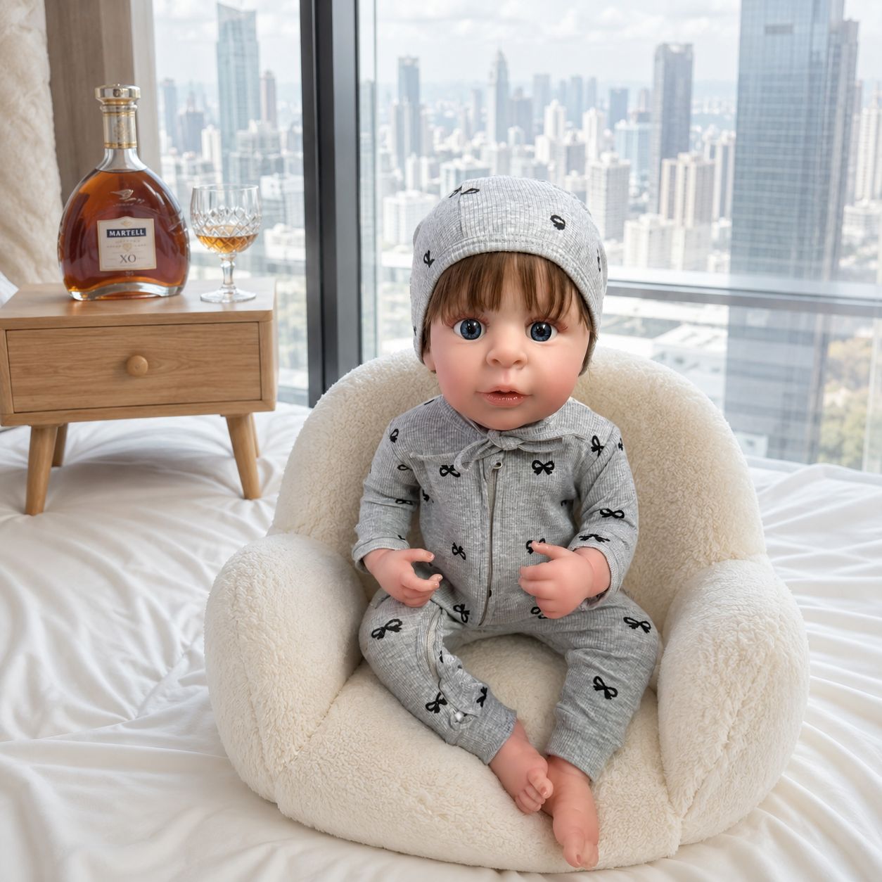 Treat your loved ones with 20 Inch Full‑Body Vinyl Realistic Doll for birthdays and memorable holiday occasions