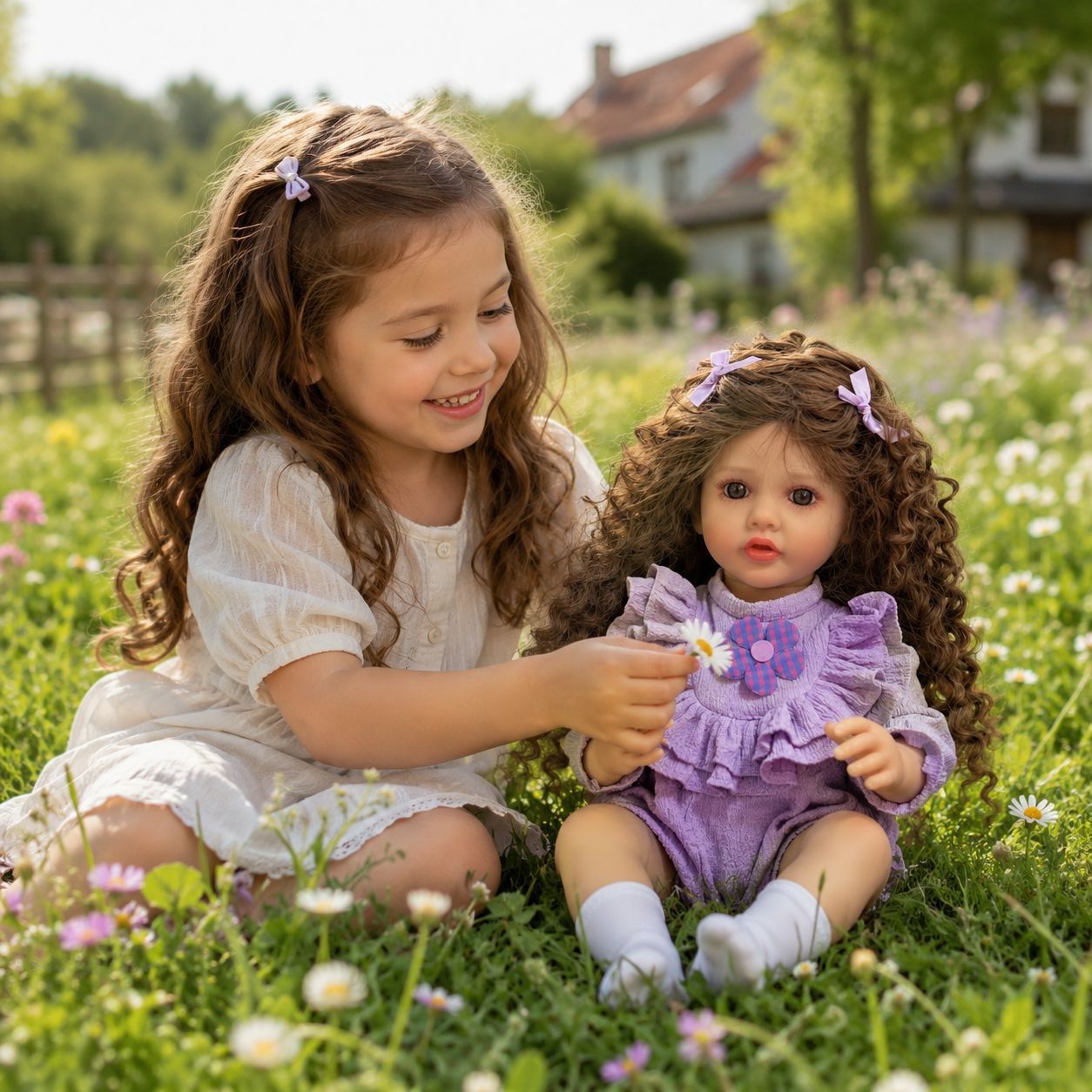 Lifelike 22 Inch with Full Vinyl Doll, Go‑to Gift for Birthdays, Holiday Events, For Kids and Adult Lovers