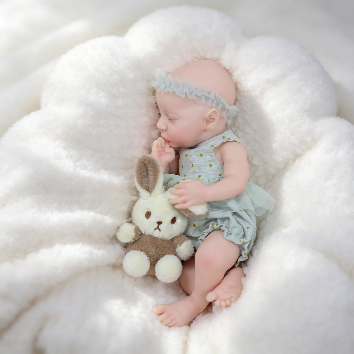 12 Inch Full Silicone Lifelike Doll, Keepsake Toy for Kids and Adult Collectors
