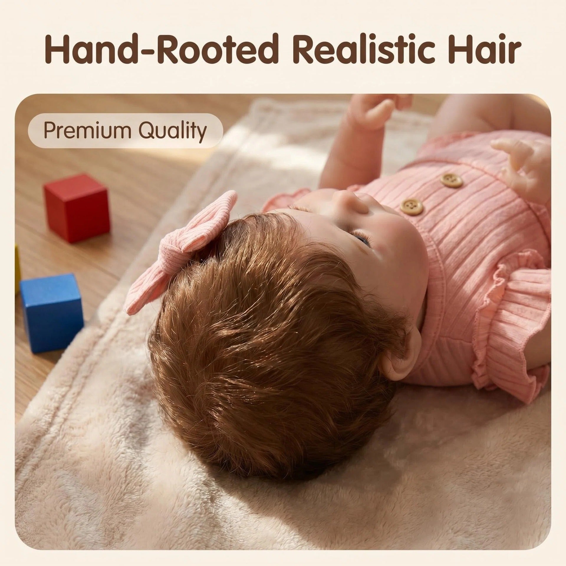 18 inch with full vinyl reborn doll pairs well with holiday gift boxes, perfect for surprising daughters, granddaughters or doll lovers on birthdays and major western holidays