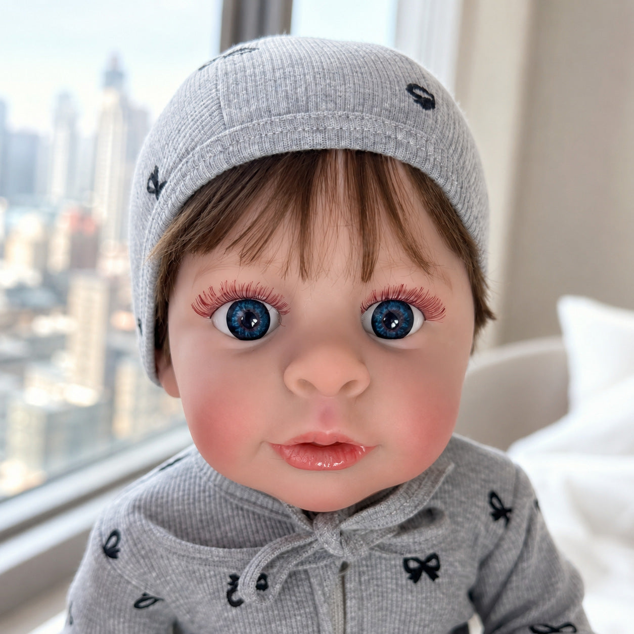 Treat your loved ones with 20 Inch Full‑Body Vinyl Realistic Doll for birthdays and memorable holiday occasions