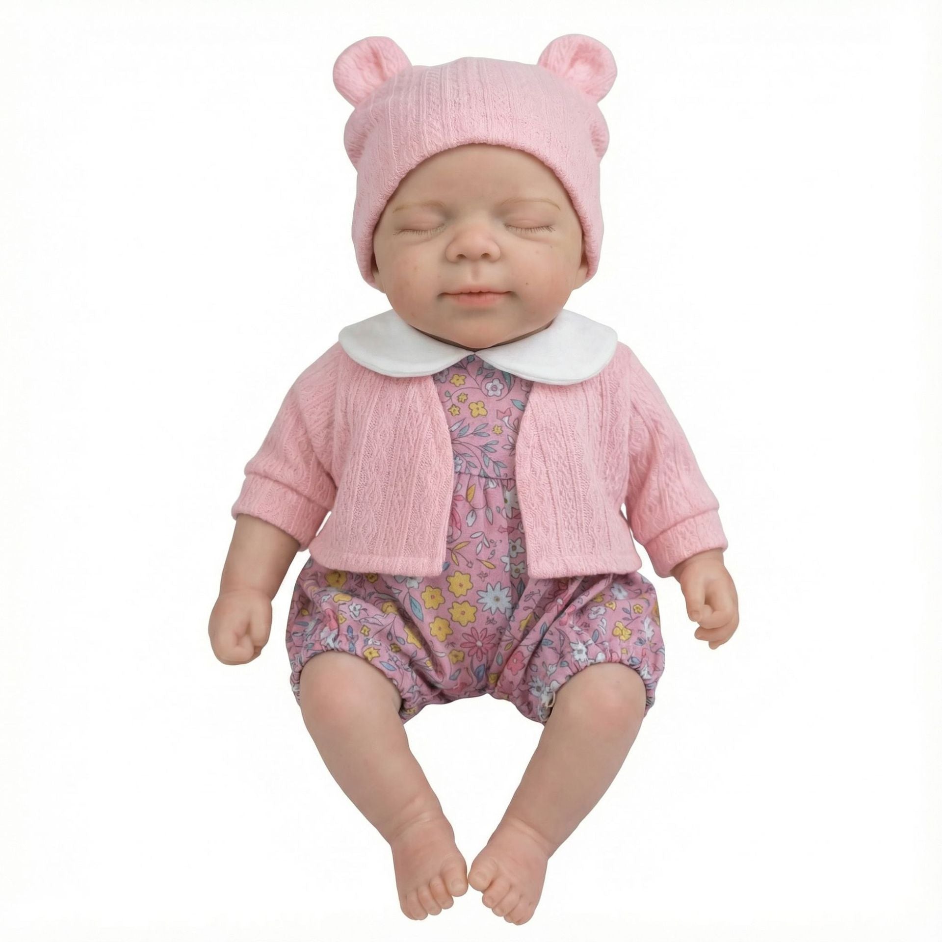 12 inch cardigan top pascale solid silicone reborn doll as a Christmas gift for children